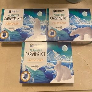 SOLD: Winter Alabaster Carving Kits